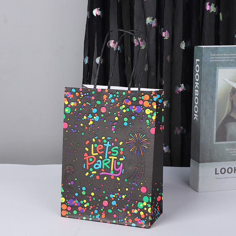 Let'S Party Event Supply - Glow In Dark Paper Cadeau Bag