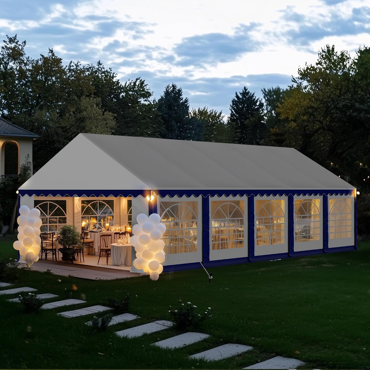 Event & Party Supply Photos - Feesttent 16x32ft, Bruiloft Evenement Zware Partytenten,