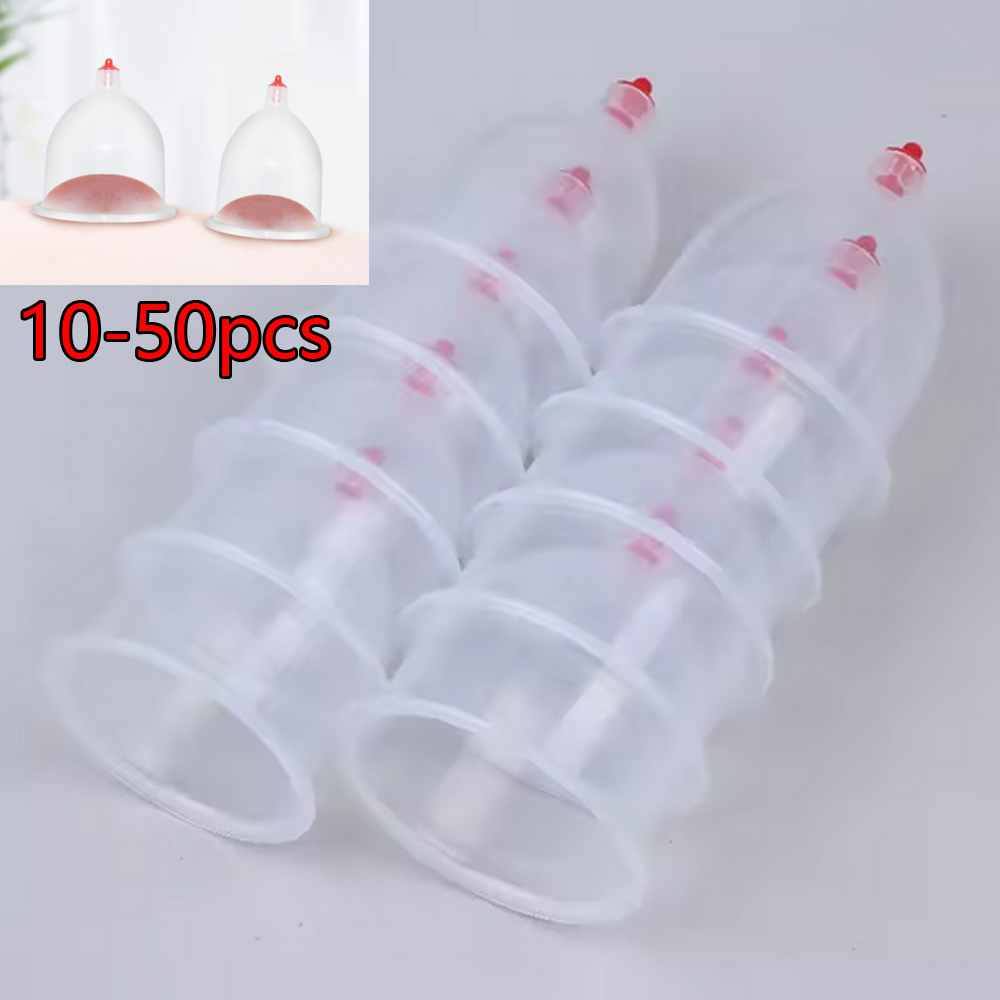 Plastic Cup 50Pcs - 10-50 stuks, 2 maten, draagbare zuignapjes