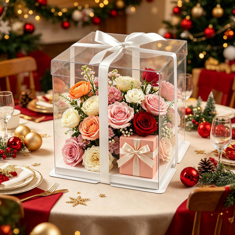Transparante taartdozen, grote - Event Party Box recensie en prijs