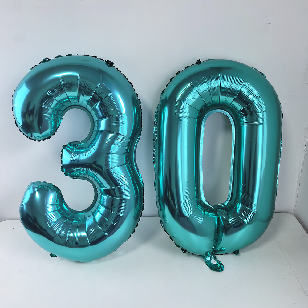 32 inch Teal Blauw Nummer 18 B - Balloon Pump Hand recensie en prijs