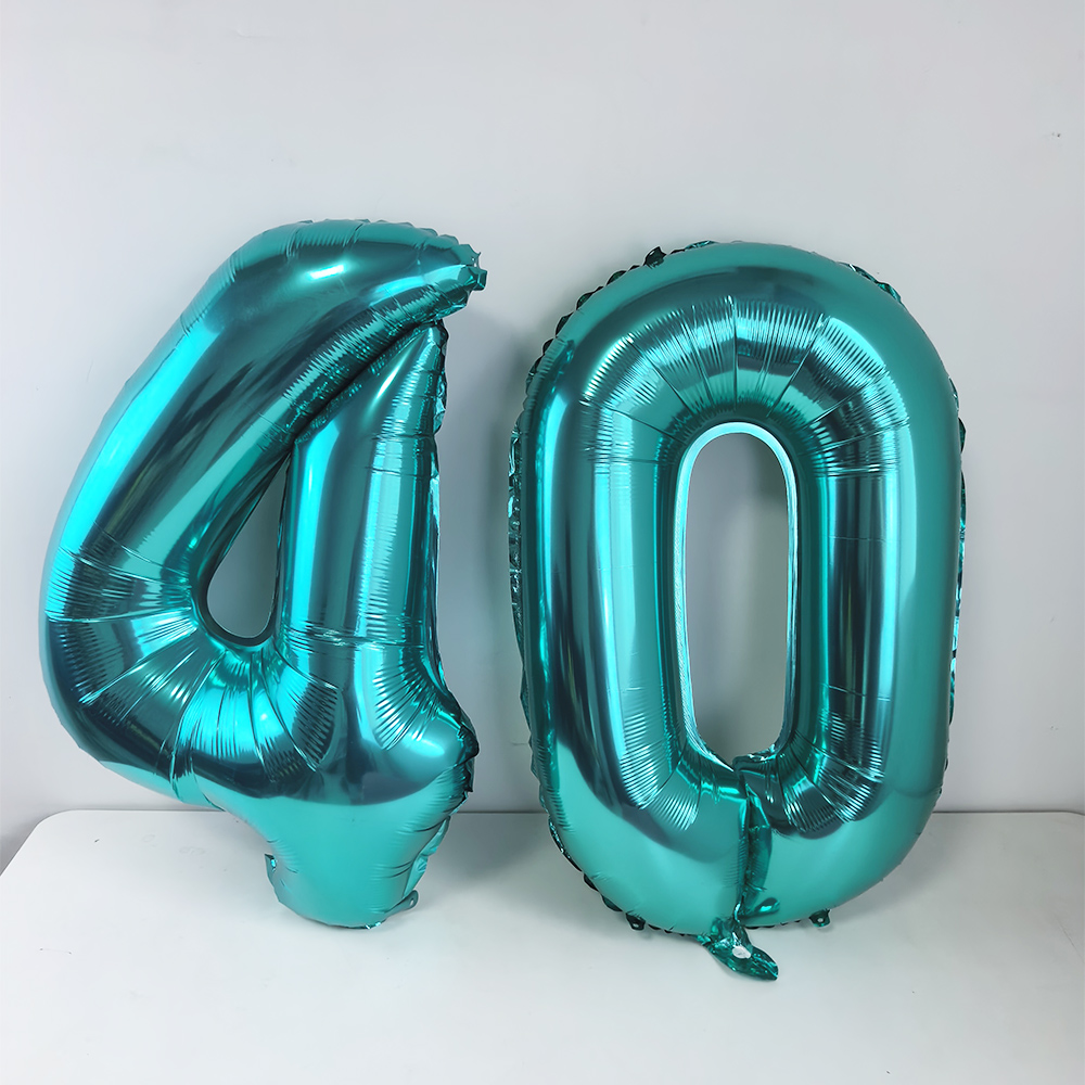 32 inch Teal Blauw Nummer 18 B - Balloon Pump Hand recensie en prijs