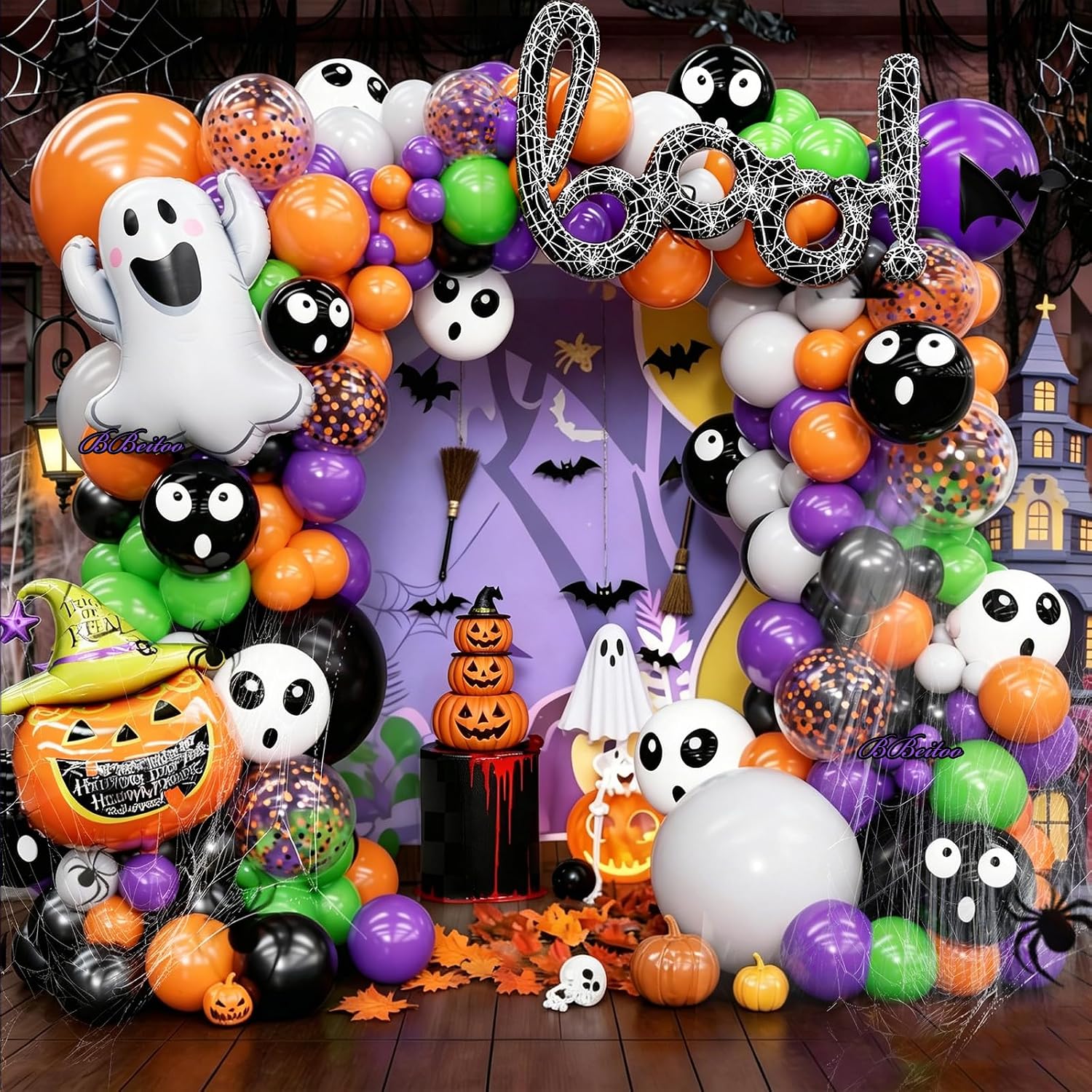 184-delige Halloween Ballonnen - Balloon Arch Kit recensie en prijs