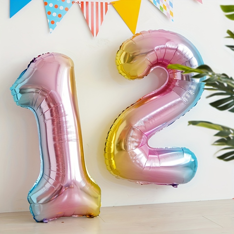 32 inch regenboog gradiënt num - Balloon Pump Hand recensie en prijs