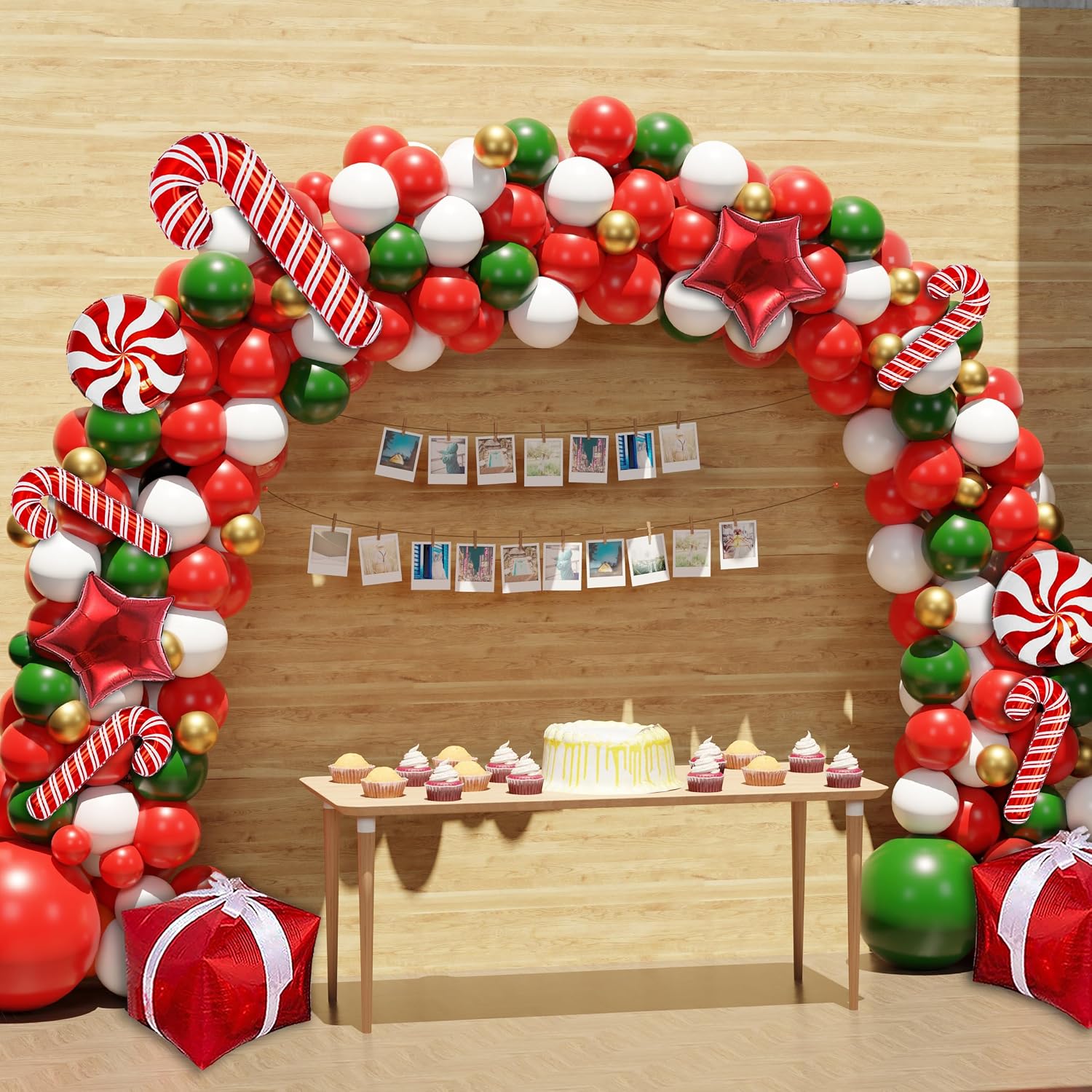 Kerstballonboogset, 162-delige - Balloon Arch Kit recensie en prijs