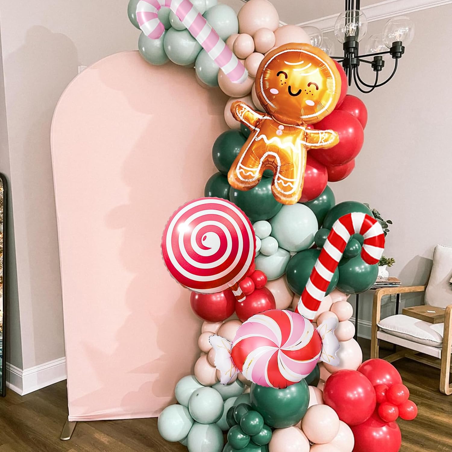 Kerstballonnenboogset, 115 stu - Balloon Arch Kit recensie en prijs