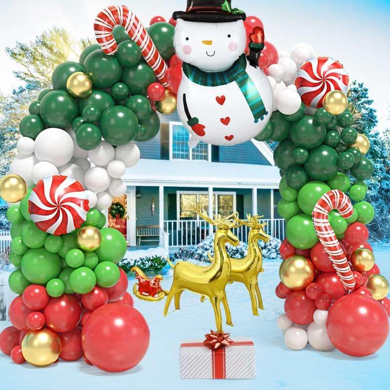 183-delige Kerstballonnenboogs - Balloon Arch Kit recensie en prijs