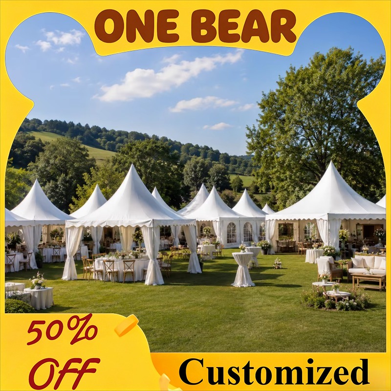 Aanpasbare witte pagodetent me - Event & Party Supply Photos recensie en prijs